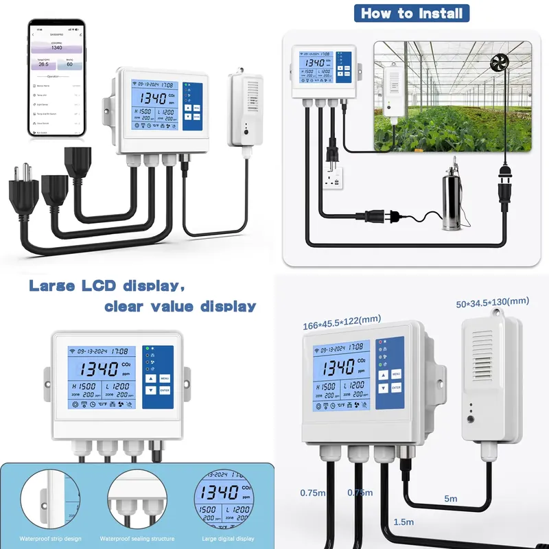 Indoor Plants - Controlador Climático Inteligente Wifi para Agricultura