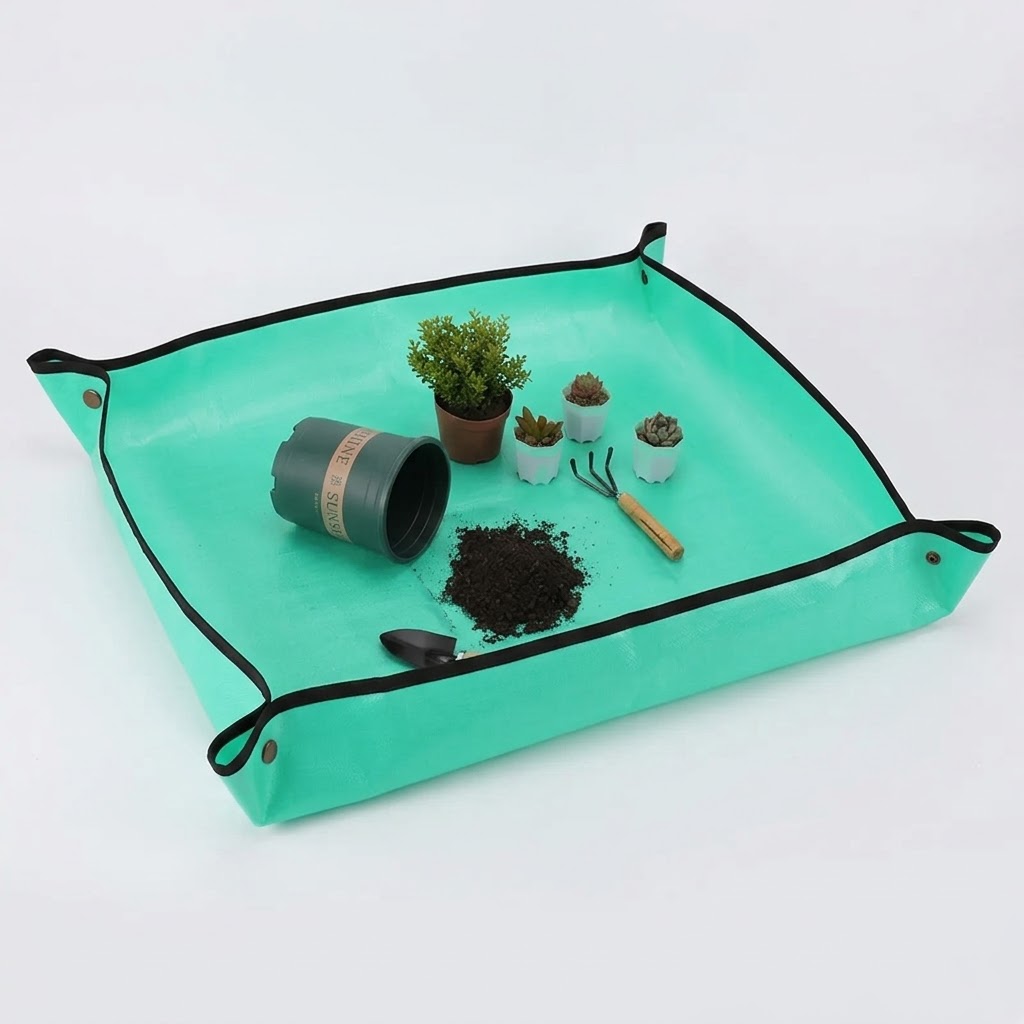 Repotting Mat - Tapete Impermeável para Replantio de Plantas,