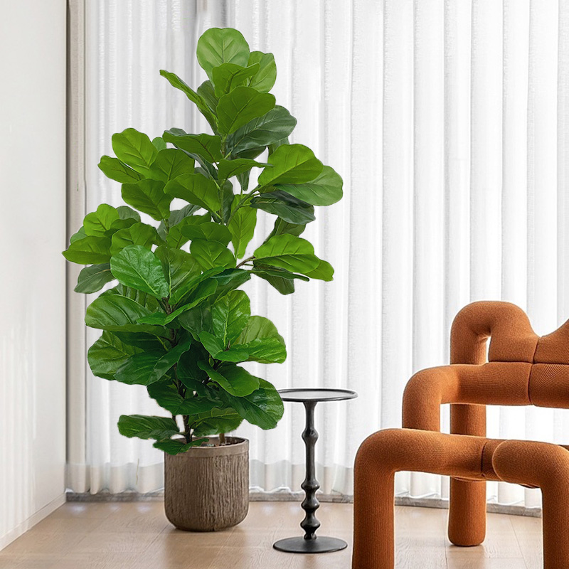 Fiddle Leaf Fig - 23-41in artificial ficus árvore plantas falsas