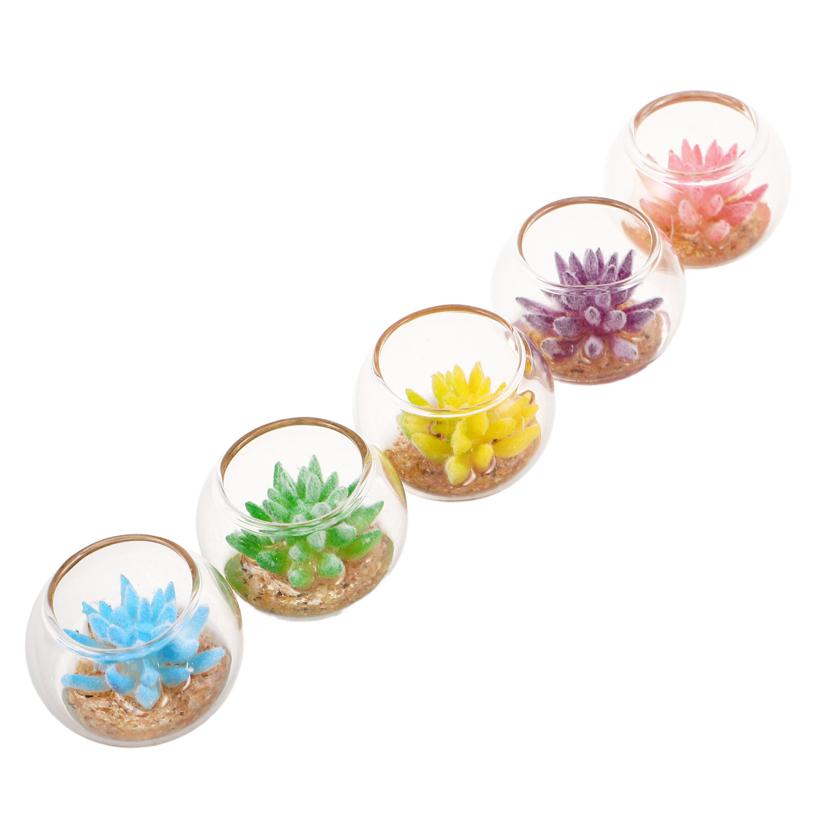 Conjunto de 5 vasos de vidro e - Plant Pot avaliação e preço