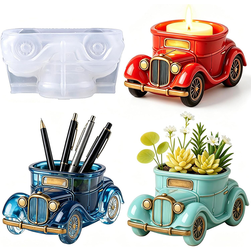 Molde de Silicone 3D Vintage p - Succulent Set avaliação e preço
