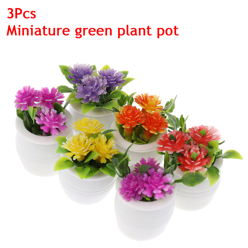 3 pçs mini simulação de uma ca - Plant Pot avaliação e preço