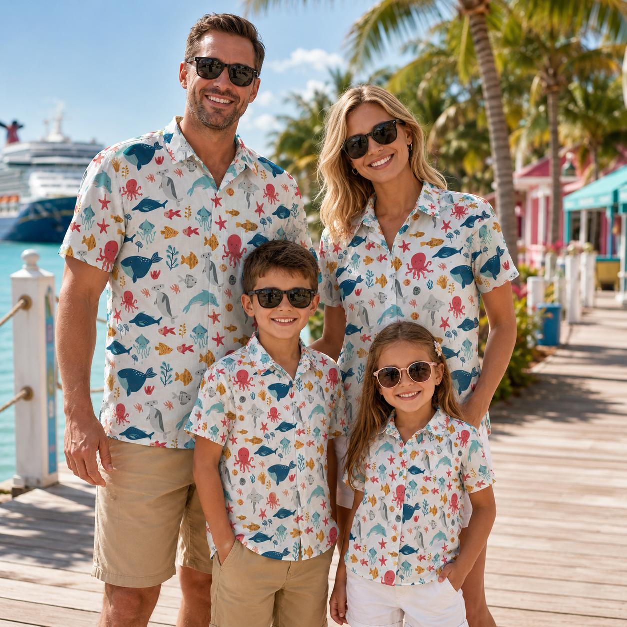 Camisa Infantil Havaiana com E - The Plant Parent avaliação e preço